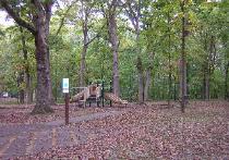 Main playground within the campground