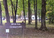 Entrance to the main campground